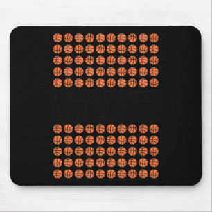 Mousepad Slam Dunked 100 Dias De Basquete Para Rapazes 100 