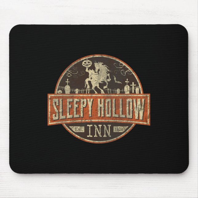 Mousepad Sleepy Hollow Alloween Horseman (Frente)