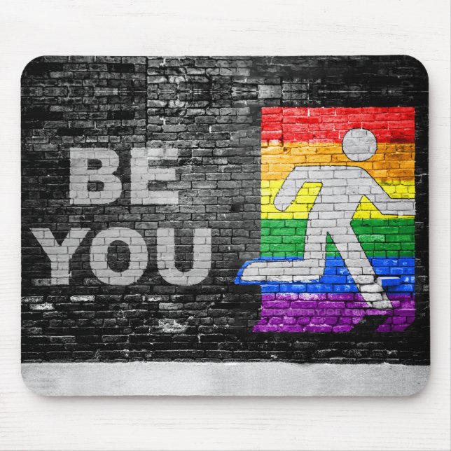 Mousepad SlipperyJoe é você orgulho gay dá LGBT (Frente)