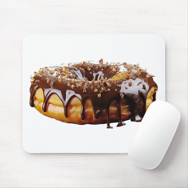 Mousepad SlipperyJoe's decadent donut covered thick glossy  (Com mouse)