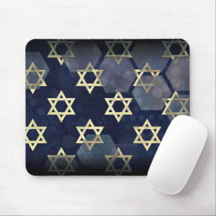 Mousepad SlipperyJoe's Happy Hanukkah, estrela múltipla do