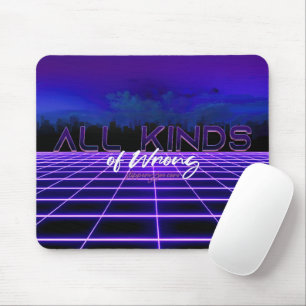 Mousepad SlipperyJoe's todo tipo de texto negrito em 3D err