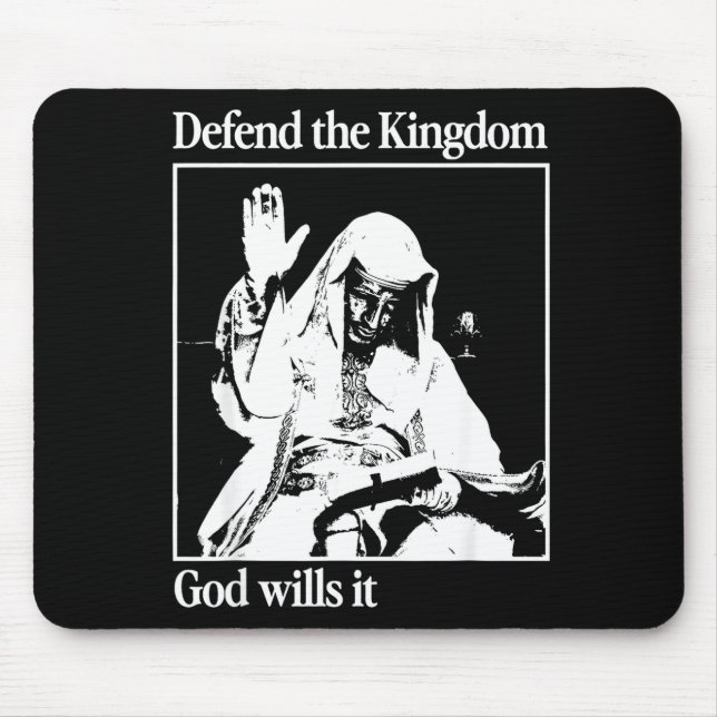 Mousepad Sliver Mask King Baldwin Iv Meme The Leper King Wa (Frente)