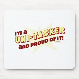 Mousepad Slogan de Vida do Orgulho Uni-Tasker
