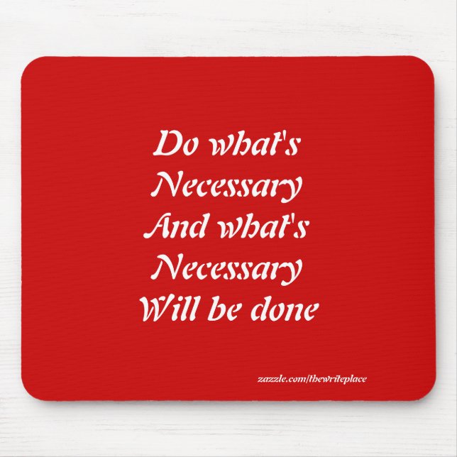 Mousepad Slogans motivacionais (Frente)