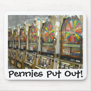 Mousepad Slots/ Pennies De Las Vegas Colocados