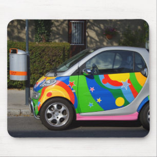 Mousepad Smart Car Colorido