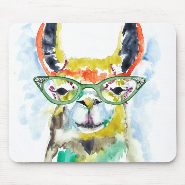 Mousepad Smarty Pants Llama (Frente)