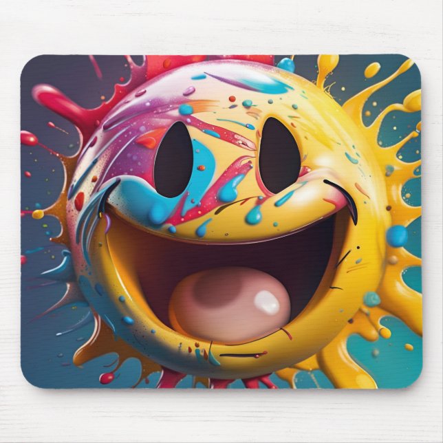 Mousepad smiley face (Frente)