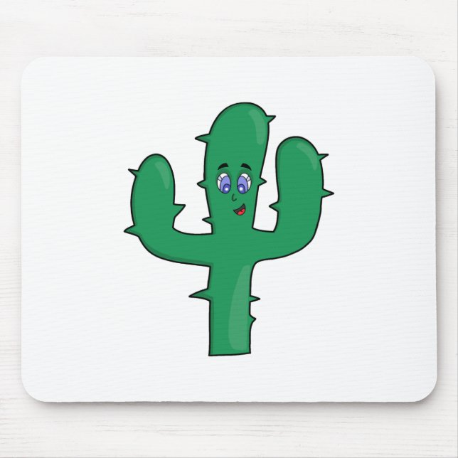Mousepad Smiling Cactus (Frente)