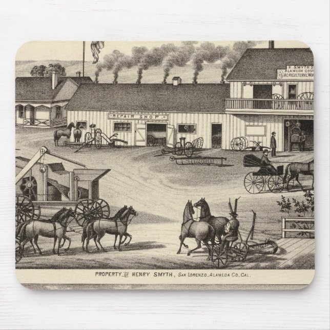 Mousepad Smyth, propriedades de Adams (Frente)