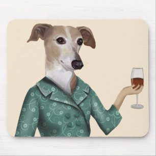 Mousepad Snob de Vinho Cinzento