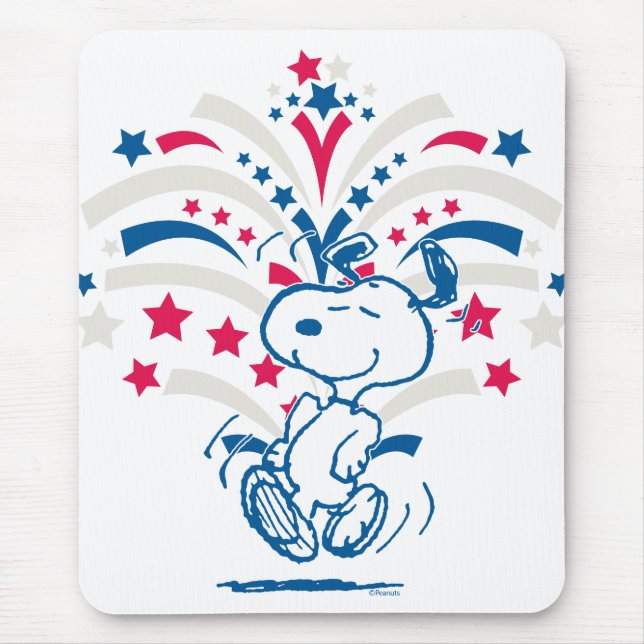 Mousepad Snoopy 4 de julho Dance (Frente)