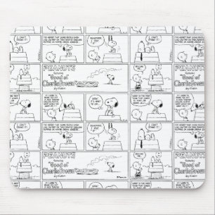 Mousepad Snoopy & Charlie Brown   Inglês Muffin