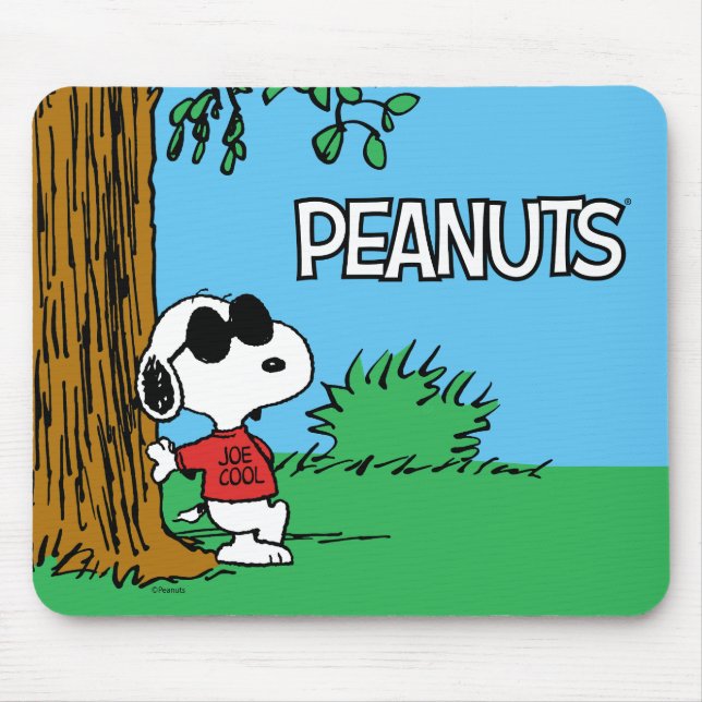 Mousepad Snoopy "Joe Legal" em pé (Frente)