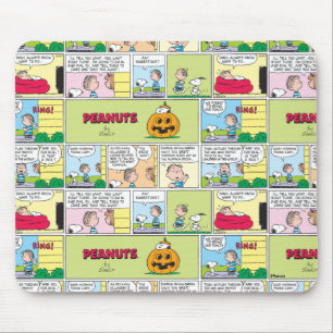 Mousepad Snoopy & Linus O Excelente Pumpkin News
