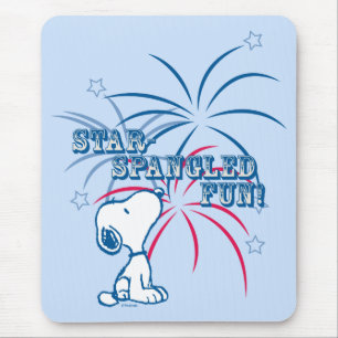 Mousepad Snoopy Star foi Divertida