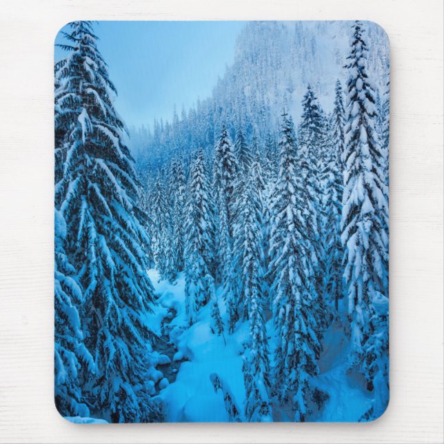 Mousepad Snoqualmie Pass, Estado de Washington. (Frente)