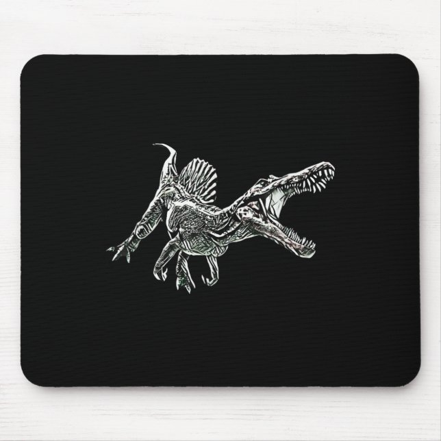 Mousepad Snosaurus Motif Dinosaur Prehistoric Predator Dino (Frente)