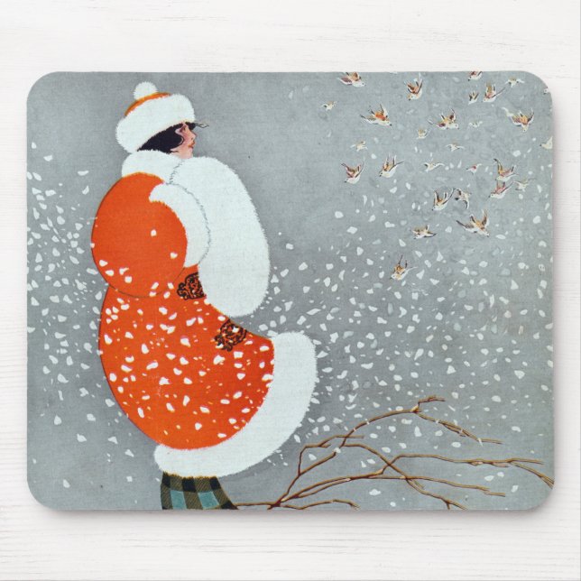 Mousepad Snow Buntings - Will Hammell  (Frente)