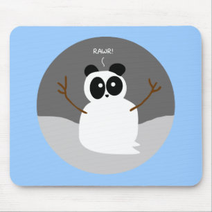Mousepad Snow Panda