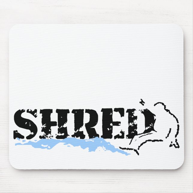 Mousepad snowboard. (Frente)