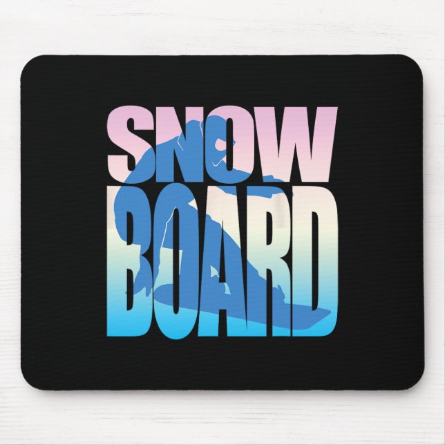 Mousepad Snowboard3 (Frente)