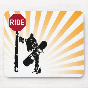 Mousepad snowboard... direções?