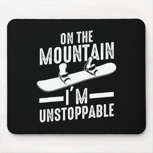 Mousepad Snowboard Snowboard 5 (Frente)