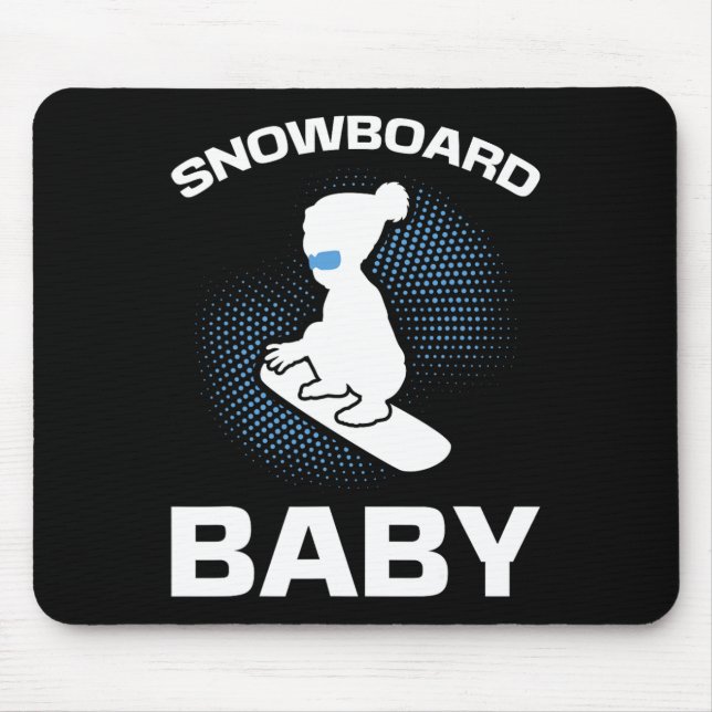 Mousepad Snowboard Snowboard Ba (Frente)