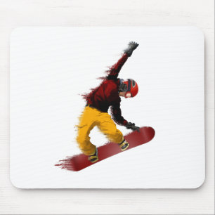 Mousepad Snowboarder