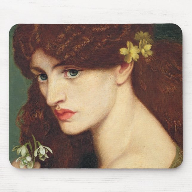 Mousepad Snowdrops, 1873 (óleo em canvas) (Frente)