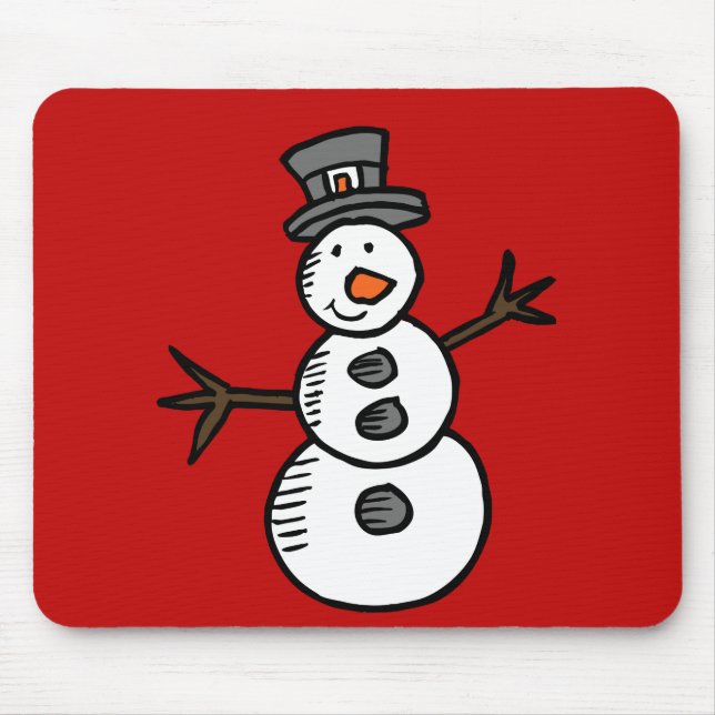 Mousepad Snowman (Frente)