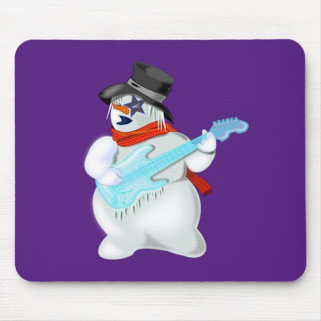 Mousepad Snowman Rock (Frente)