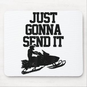 Mousepad Snowmobile Vai Enviar Um Motor Engraçado Gif