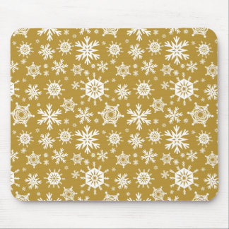 Mousepad Snowy Gold