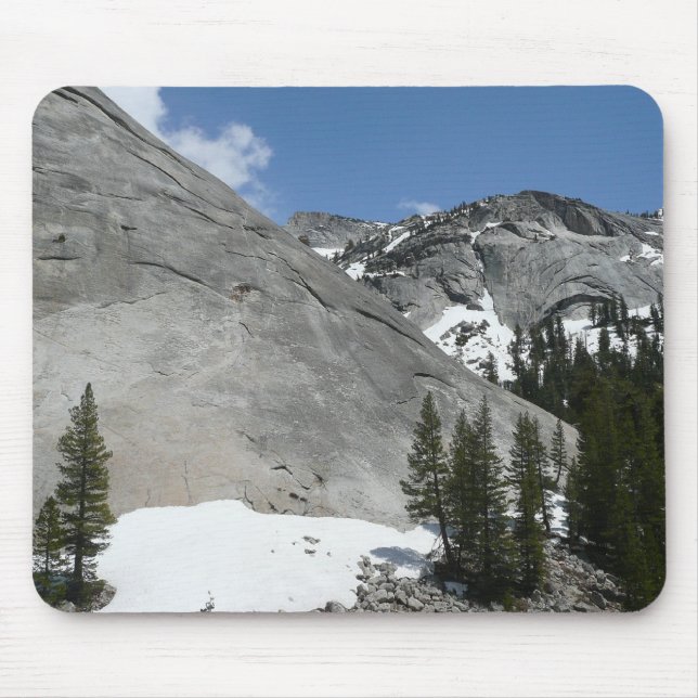Mousepad Snowy Granite Domes I no Parque Nacional de Yosemi (Frente)