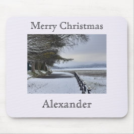 Mousepad Snowy Morning