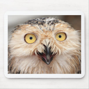 Mousepad Snowy Owl