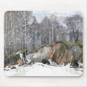 Mousepad Snowy ravine