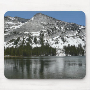 Mousepad Snowy Tenaya Lake Yosemite - Foto do Parque Nacion