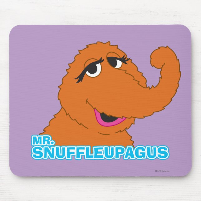 Mousepad Snuffleupagus Relaxado (Frente)