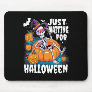 Mousepad Só Esperando O Esqueleto Engraçado Do Dia Das Brux