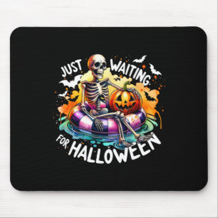 Mousepad Só Esperando O Halloween Jack O Esqueleto Lantern
