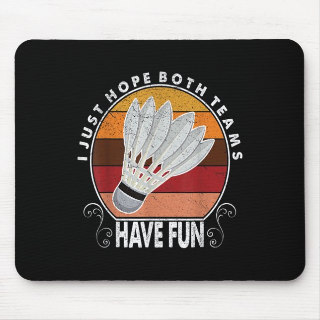 Mousepad Só Espero Que Ambas As Equipes Tenham Mulheres Ou  (Frente)