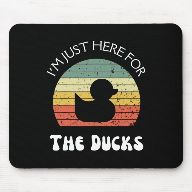 Mousepad Só estou aqui pelos Patos (Frente)
