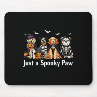 Mousepad Só Um Cachorro De Halloween Louco Ao Longo Do Outo