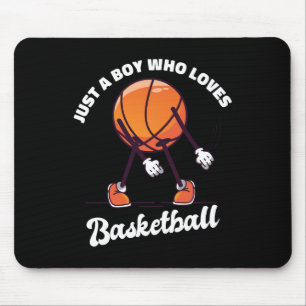 Mousepad Só Um Menino Que Adora Basquete - Meninos De Basqu