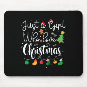 Mousepad Só Uma Menina Que Ama O Chapéu Vermelho Da Árvore