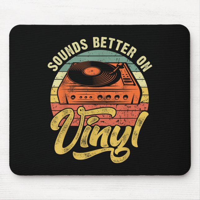 Mousepad Soa Melhor No Vinil - Music Lover Disk Records (Frente)